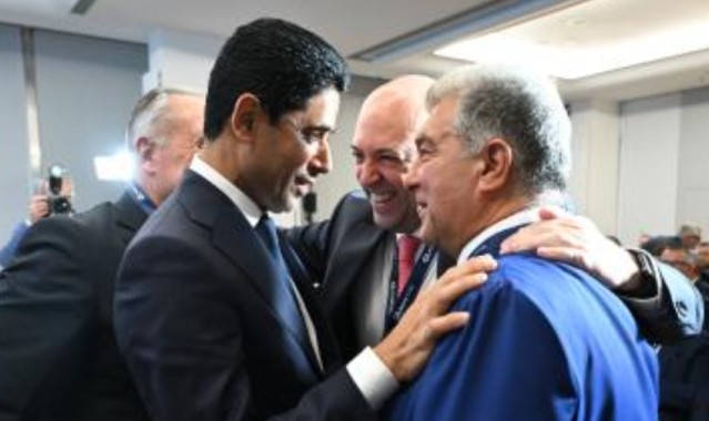 巴萨接近时隔四年重返欧洲俱乐部协会，纳赛尔特别致辞欢迎