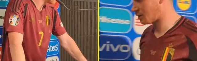 记者回怼德布劳内：只能夸你是吧，真是被惯坏了